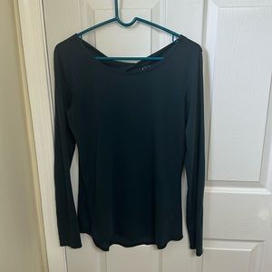 Green Athleta long sleeve